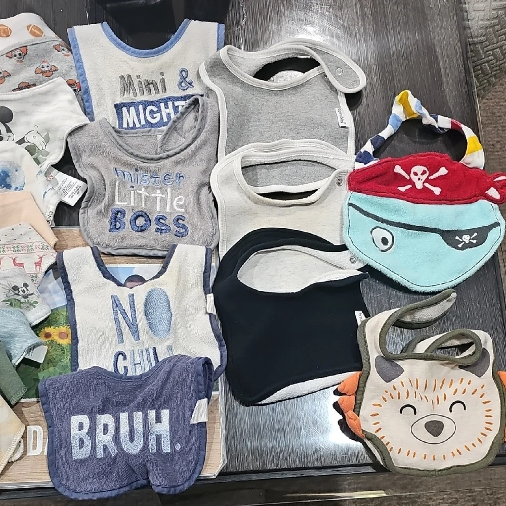 Assorted Kids Bandana Bibs - 31